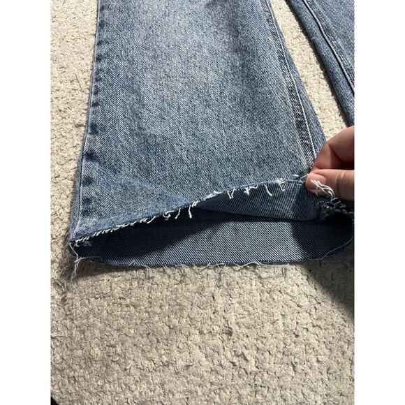 Pacsun High Rise Bootcut Cropped Jeans Womens 28 (28x22 actual measurement) Blue - Picture 2 of 13